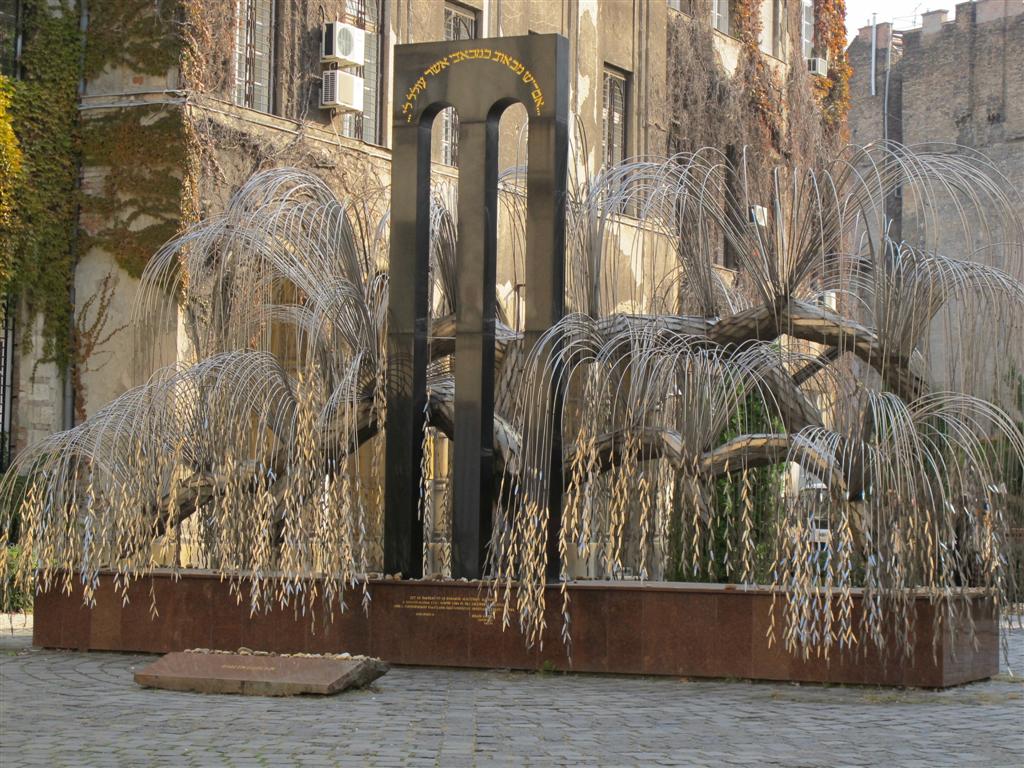 Tree of Life in the Synagogue's courtyard