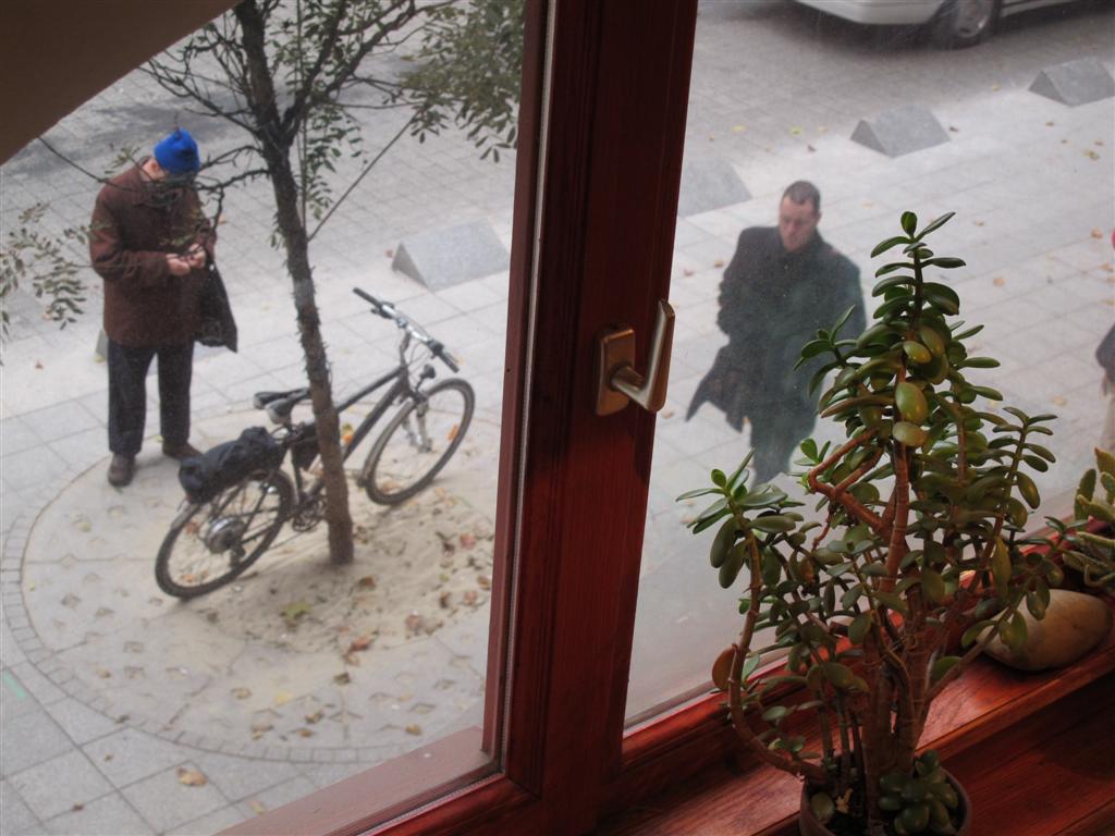 View from the Hungarian Photography Museum gift shop