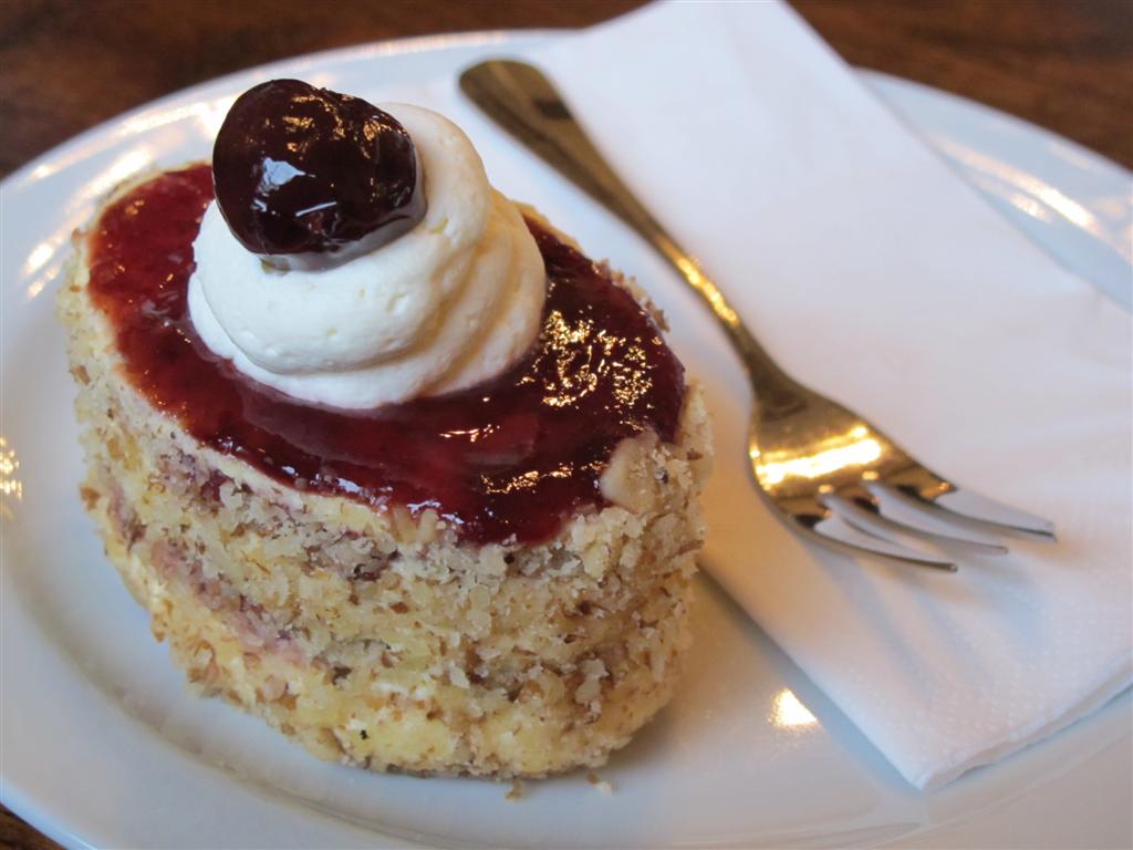 Award winning dessert at Callas Cafe