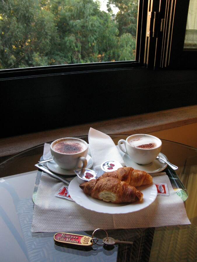Room Service, Naples, Italy