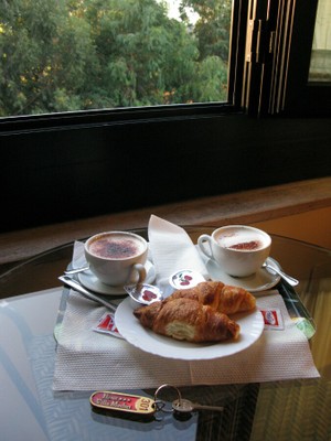 Room Service, Naples, Italy