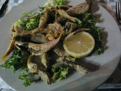 Little Fishes, Naples, Italy