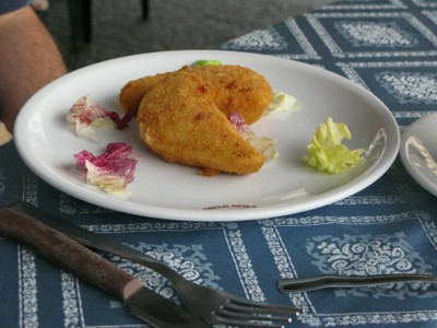Fried Mozarella, Naples, Italy