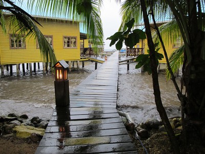 Rainy morning at KoKo Resort