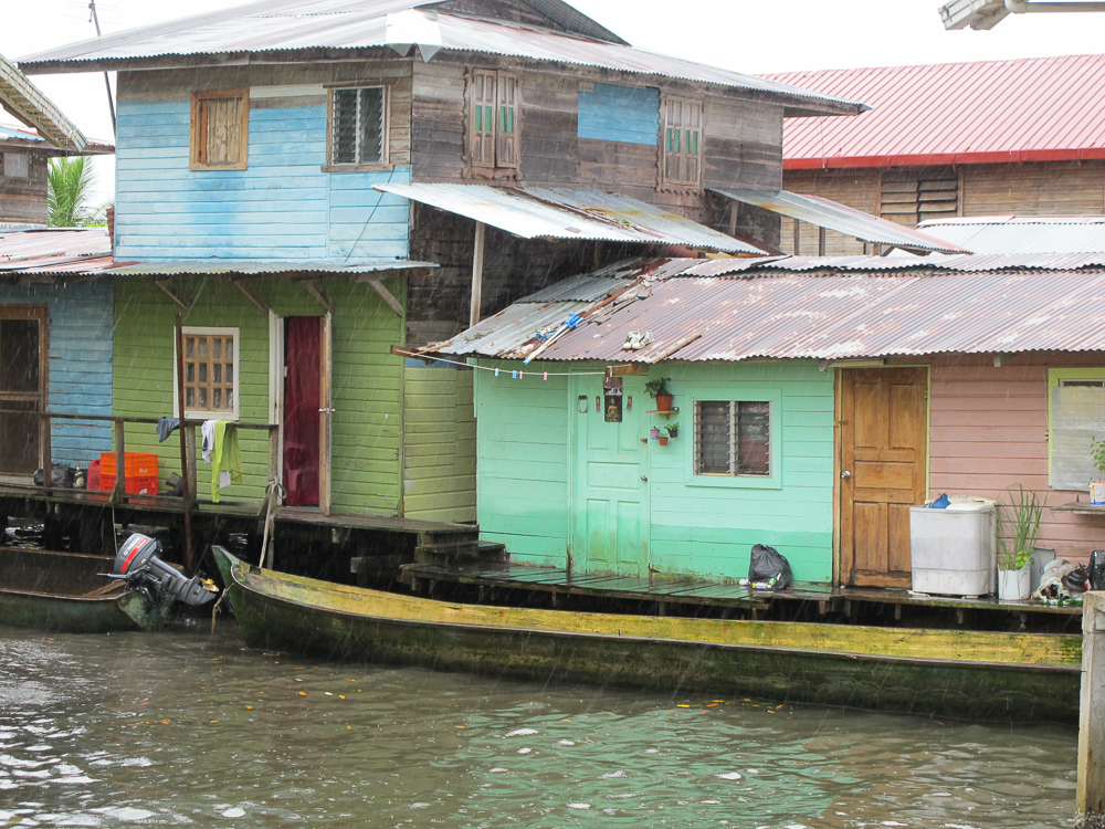 The neighborhood of Saigon Bay, Isla Colon