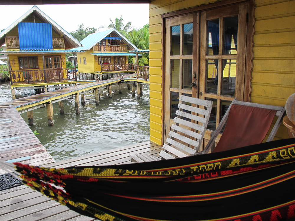 View of the KoKo Resort cabins from the Estrella