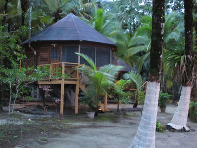Cute hut on Isla Carenero