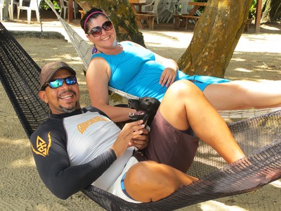 Cris-naturalist with National Geographic and Carrie - Spanish teacher